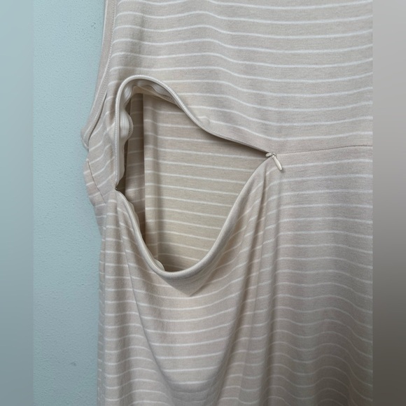 NWT Movemama Maternity Nursing Stripe Invisible Zip Breastfeeding Tank Top XL‎ - Picture 7 of 12